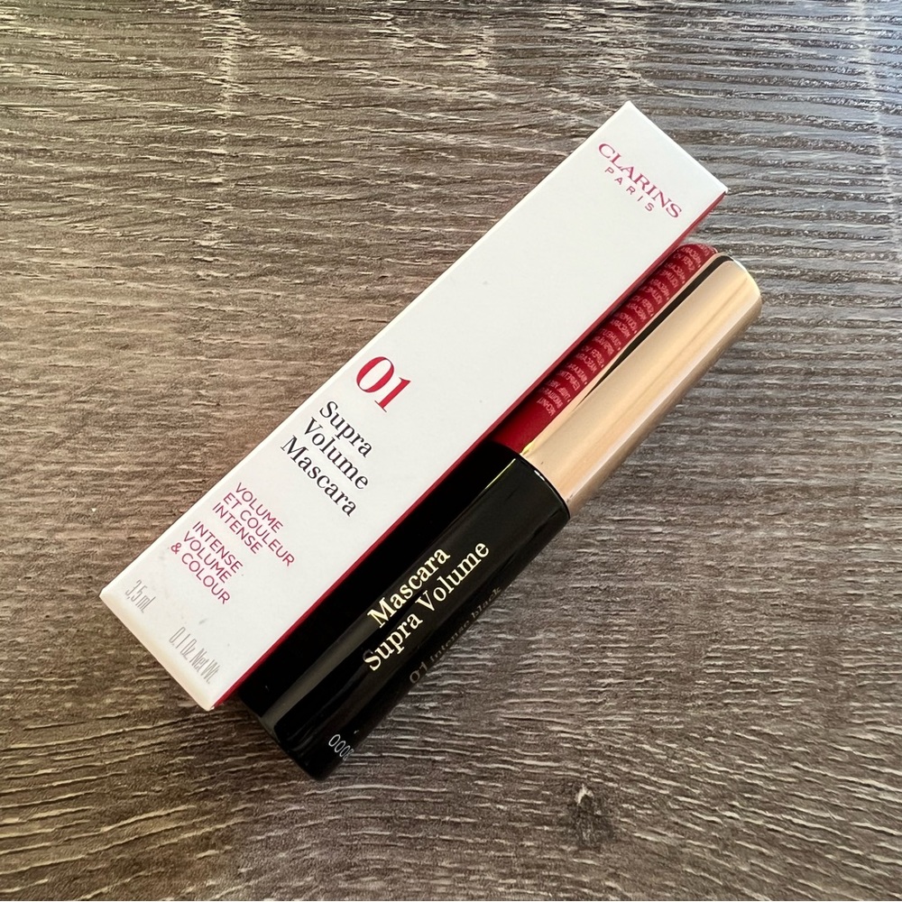 Clarins Supra Volume Mascara in 01 Intense Black 3.5ml
